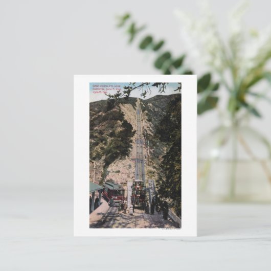 Große Sicht auf die Inlineskope Postkarte (Stehend Vorderseite)