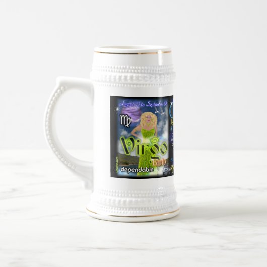 Große silberne Ordnung der Bierglas (Links)
