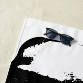 Große Silhouette, Loyal Soul Strandtuch (Beispiel)