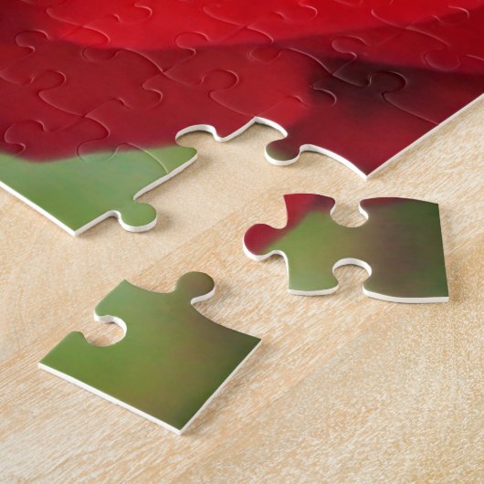 Große Single-Rote Rose Nah Puzzle (Seite)