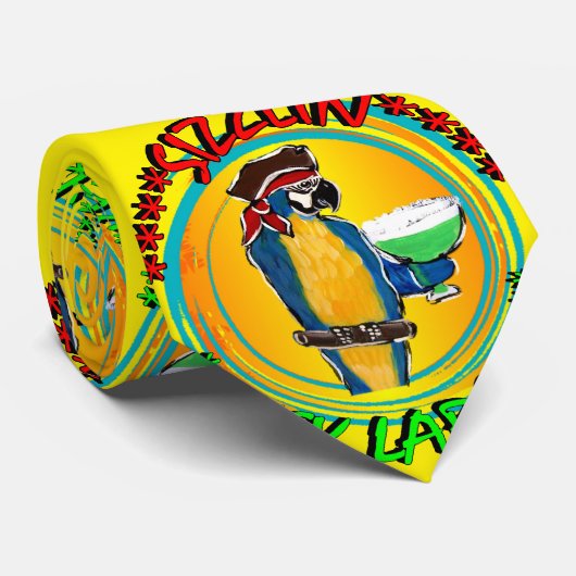 GROSSE SIZZLIN-TEILE KRAWATTE (Gerollt)