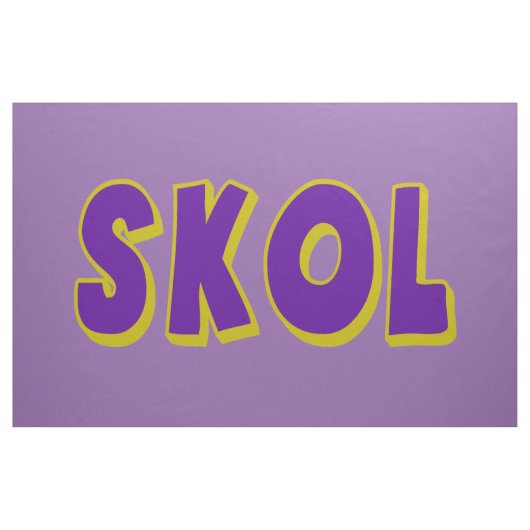 Große SKOL-Werkstoffe für Banner oder Fahnen Stoff (Yard (91,4 cm))