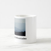 Große Smokey GebirgsTasse Kaffeetasse (Mittel)