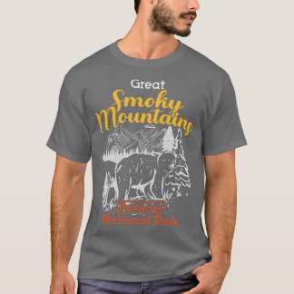 Große Smokey Mountains Tennessee Nationalpark T-Shirt