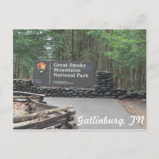 Große Smoky-Berge Postkarte