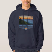 Große Smoky Mountains Apparel Hoodie (Vorderseite)