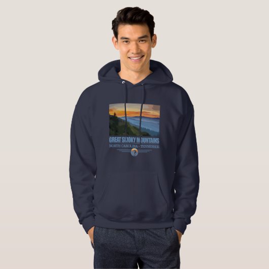 Große Smoky Mountains Apparel Hoodie (Vorne ganz)