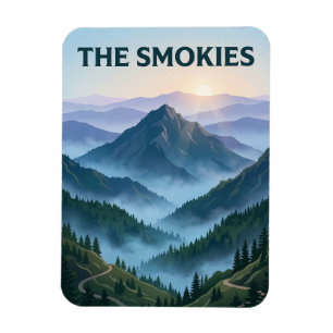 Große Smoky Mountains Magnet