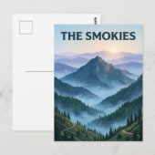 Große Smoky Mountains Postkarte (Vorne/Hinten)
