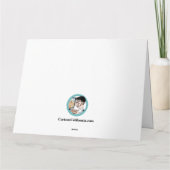 Große soCal Grußkarte Karte (Rückseite)