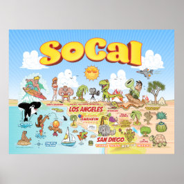 Große SoCal Poster