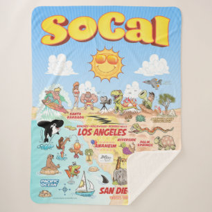 Große SoCal Sherpadecke