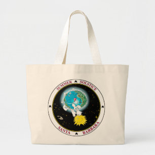 Große Sommer-Sonnenwende-Tasche Jumbo Stoffbeutel