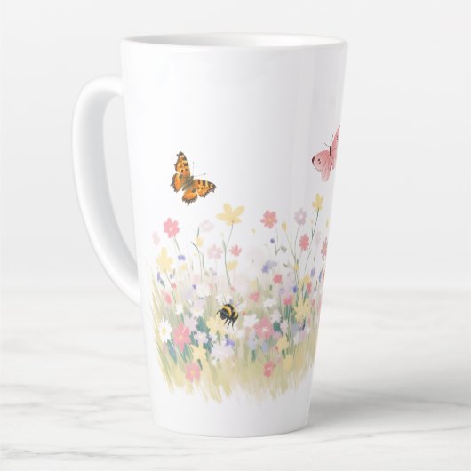 Große Sommerwiese-Tasse Milchtasse (Linke Ecke)