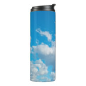 Große Sommerwolke Thermosbecher (Nach links gedreht)