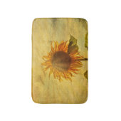 Große Sonnenblume Badematte (Vorderseite Vertikal)