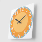 Große Sonnenblume, blühende Wanduhren (Winkel)