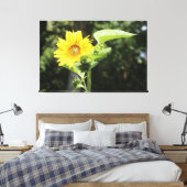 Große Sonnenblume Leinwanddruck (Insitu (Schlafzimmer))