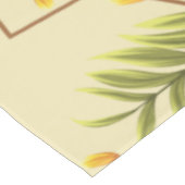 Große Sonnenblumen gestrichen Rustikal Vintag Tischdecke (Schrägansicht)