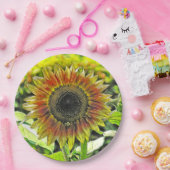 GROßE SONNENBLUMEN-PAPIERTELLER PAPPTELLER (Party)