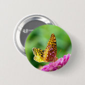 Große Spangled Fritillary Button (Vorne & Hinten)