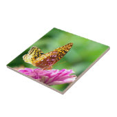 Große Spangled Fritillary Fliese (Seite)