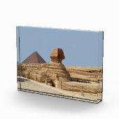 Große Sphinx auf dem Plateau von Gizeh. Ägypten, A Fotoblock (Rechts)