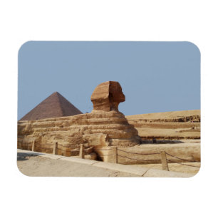 Große Sphinx auf dem Plateau von Gizeh. Ägypten, A Magnet