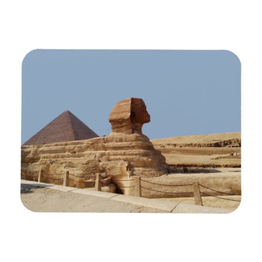 Große Sphinx auf dem Plateau von Gizeh. Ägypten, A Magnet (Horizontal)
