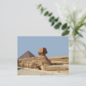 Große Sphinx auf dem Plateau von Gizeh. Ägypten, A Postkarte (Stehend Vorderseite)