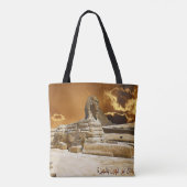 Große Sphinx aus Gizeh - Afrika - Ägypten Tasche (Rückseite)