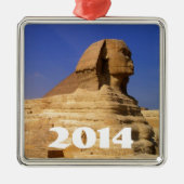 Große Sphinx aus Gizeh, Ägypten Ornament Aus Metall (Vorne)