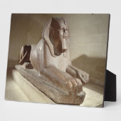 Große Sphinx aus Tanis (Granit) Fotoplatte (Seite)