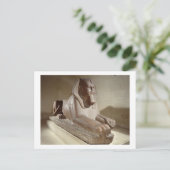 Große Sphinx aus Tanis (Granit) Postkarte (Stehend Vorderseite)