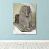 Große Sphinx aus Tanis Leinwanddruck (Insitu (Holzboden))