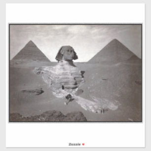 Große Sphinx & Giza-Pyramiden Nekropole Ägypten Aufkleber