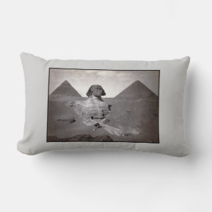 Große Sphinx & Gräberfeld der Pyramiden von Gizeh  Lendenkissen