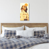 Große Sphinx Leinwanddruck (Insitu (Schlafzimmer))