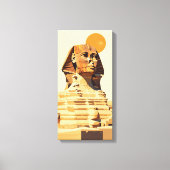 Große Sphinx Leinwanddruck (Vorderseite)