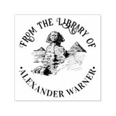 Große Sphinx von Gizeh Ägypten #1 Bibliotheksname Permastempel (Design)