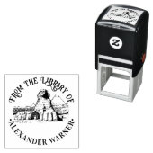 Große Sphinx von Gizeh Ägypten #2 Bibliotheksname Permastempel (Beispiel)