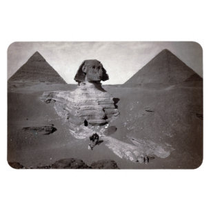 Große Sphinx von Gizeh Necropolis und Pyramiden Magnet
