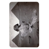 Große Sphinx von Gizeh Necropolis und Pyramiden Magnet (Vertikal)