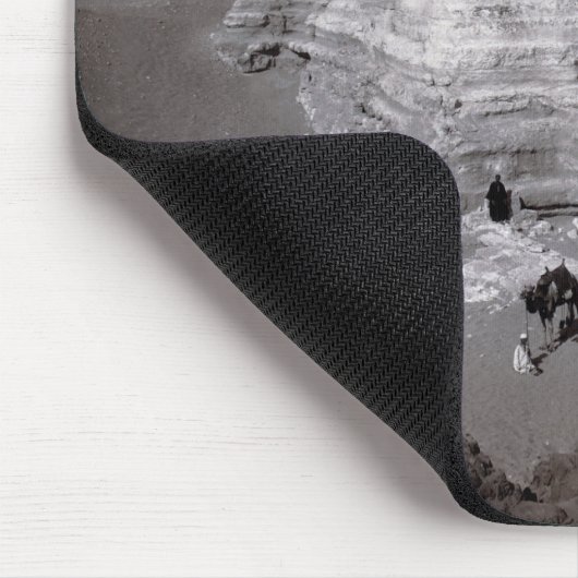 Große Sphinx von Gizeh Necropolis und Pyramiden Mousepad (Ecke)