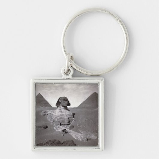 Große Sphinx von Gizeh Necropolis und Pyramiden Schlüsselanhänger (Vorne)