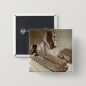 Große Sphinx, von Tanis (Granit) Button (Vorne & Hinten)