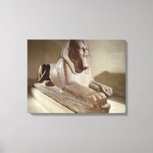 Große Sphinx, von Tanis (Granit) Leinwanddruck