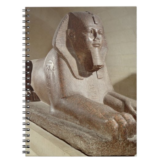 Große Sphinx, von Tanis (Granit) Notizblock (Vorderseite)