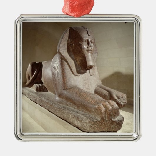 Große Sphinx, von Tanis (Granit) Ornament Aus Metall (Vorne)