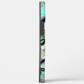 Große Spiegel von Aquamarine und Grautönen tr Case-Mate iPhone Hülle (Rückseite / Rechts)